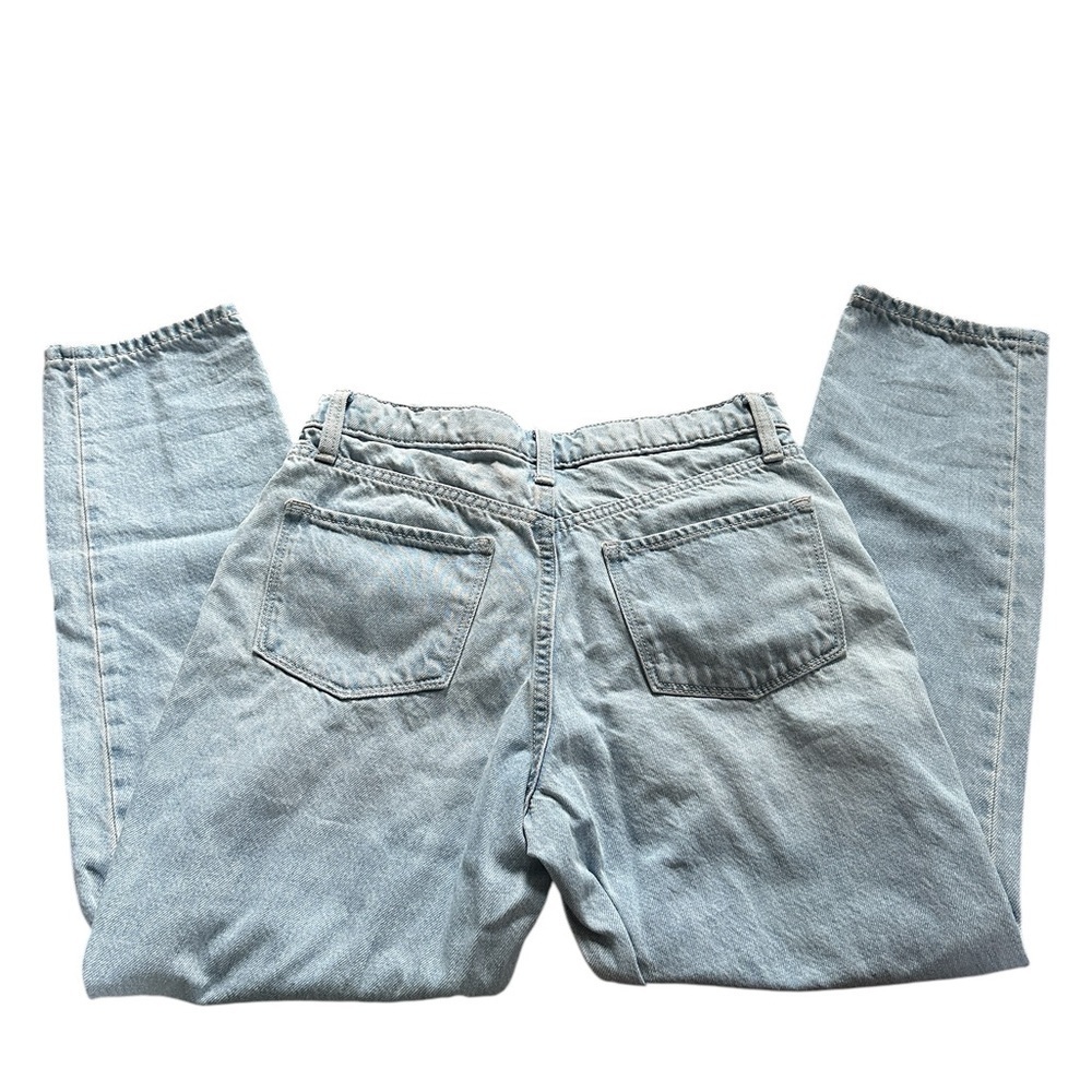 Old Navy Girls Jeans size 14, adjustable waist, straight, hi rise, button front - Picture 2 of 5